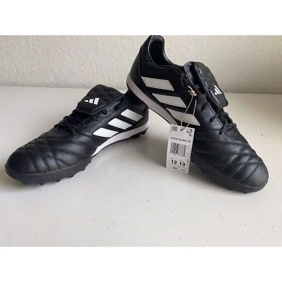 Adidas Copa Gloro TF Low Turf Soccer Cleats Black White FZ6121 Men’s Size 12 NEW - Picture 2 of 13